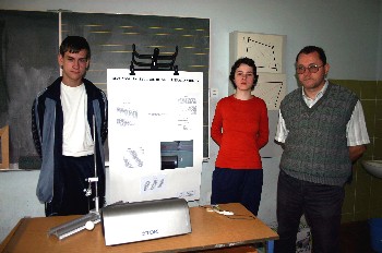 Pripreme za natjecanje u kabinetu informatike u P Podravske Sesvete.